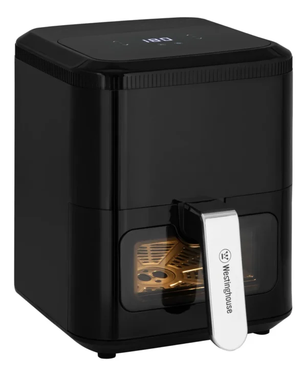 Freidora De Aire Digital Westinghouse Sin Aceite 5 L 1400w Color Negro