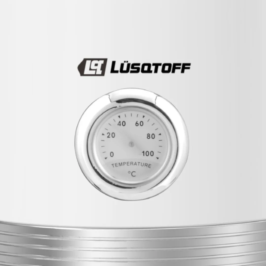 Pava Eléctrica Lusqtoff Lq-pv805b C/reloj Term.blanca 1,7lts Blanco - Imagen 2